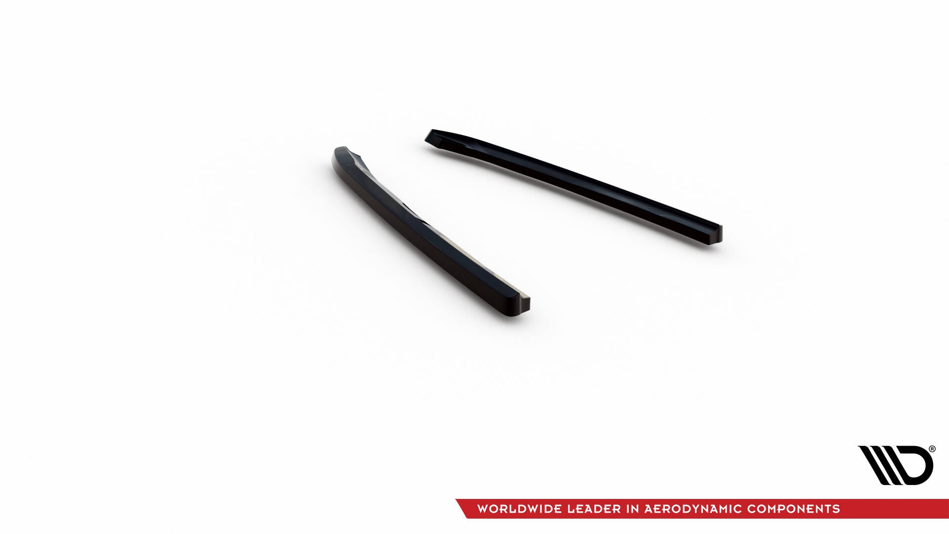 Maxton Design Heck Ansatz Flaps Diffusor V.2 passend für Audi A6 Avant / Limousine C7 schwarz Hochglanz