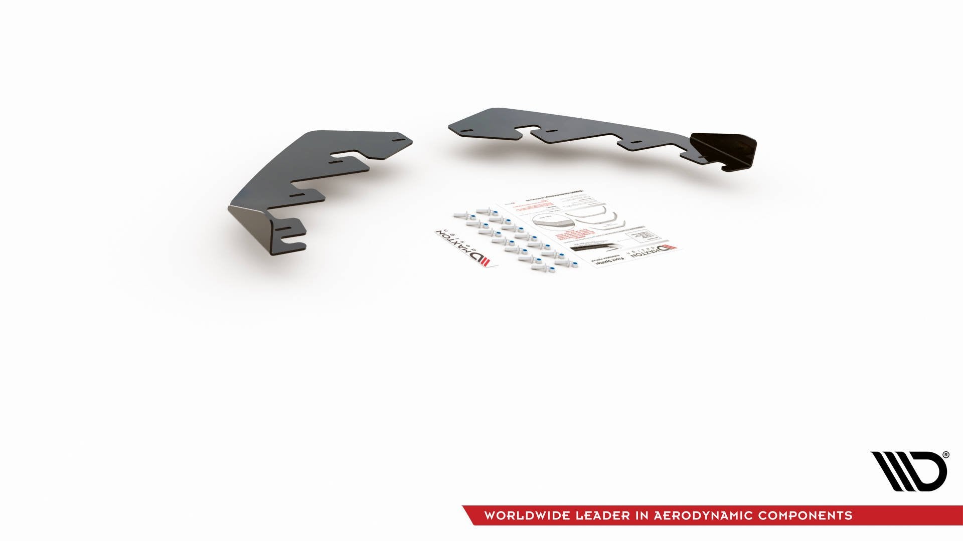 Maxton Design Flaps BMW M135i F20 schwarz Hochglanz für BMW 1er F20- F21