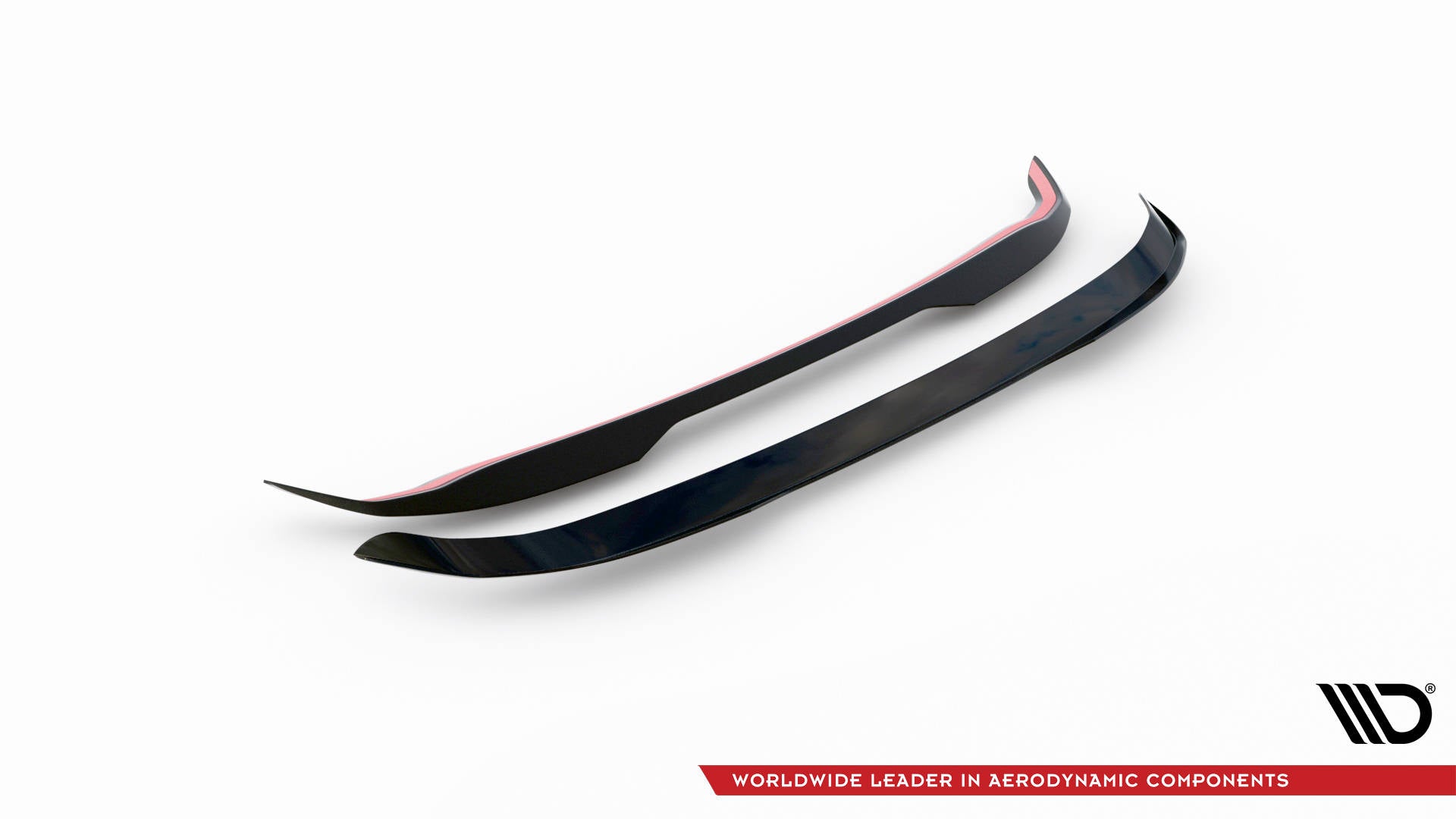 Maxton Design Höher Spoiler CAP passend für Honda Civic Sport Mk 10 schwarz Hochglanz
