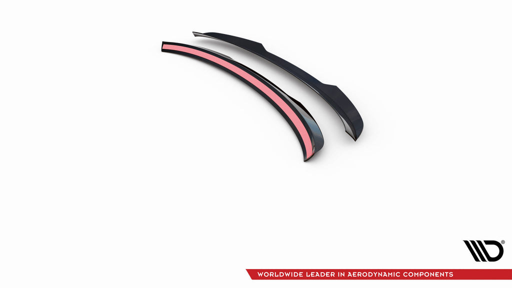 Maxton Design Spoiler CAP passend für Mini One R56 schwarz Hochglanz