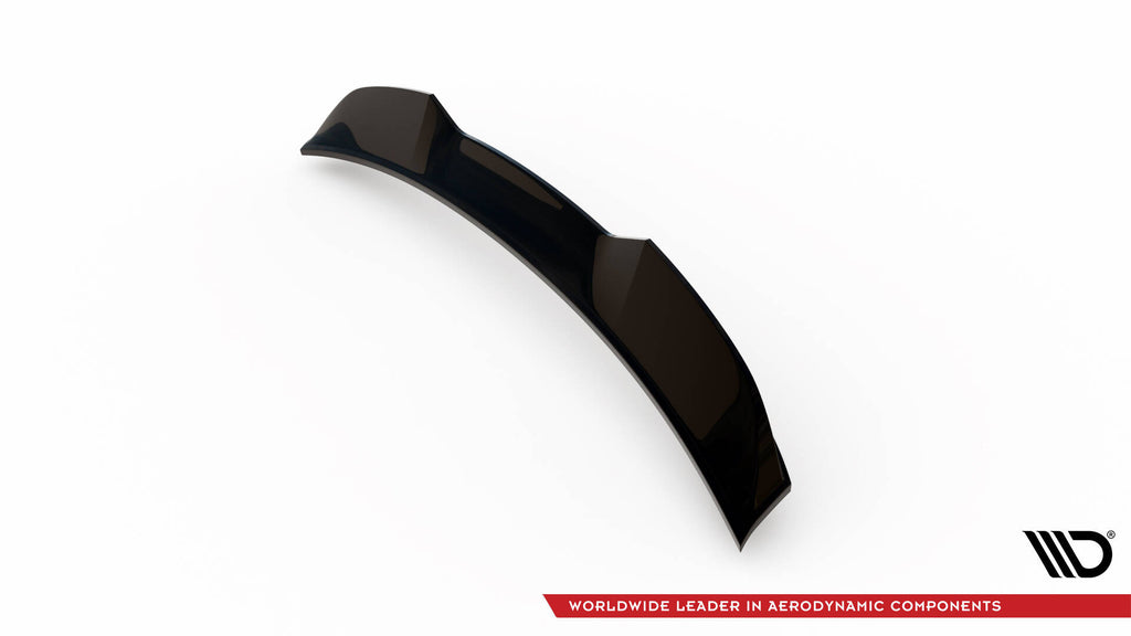 Maxton Design Spoiler CAP 3D passend für BMW 5er M-Paket F10 schwarz Hochglanz