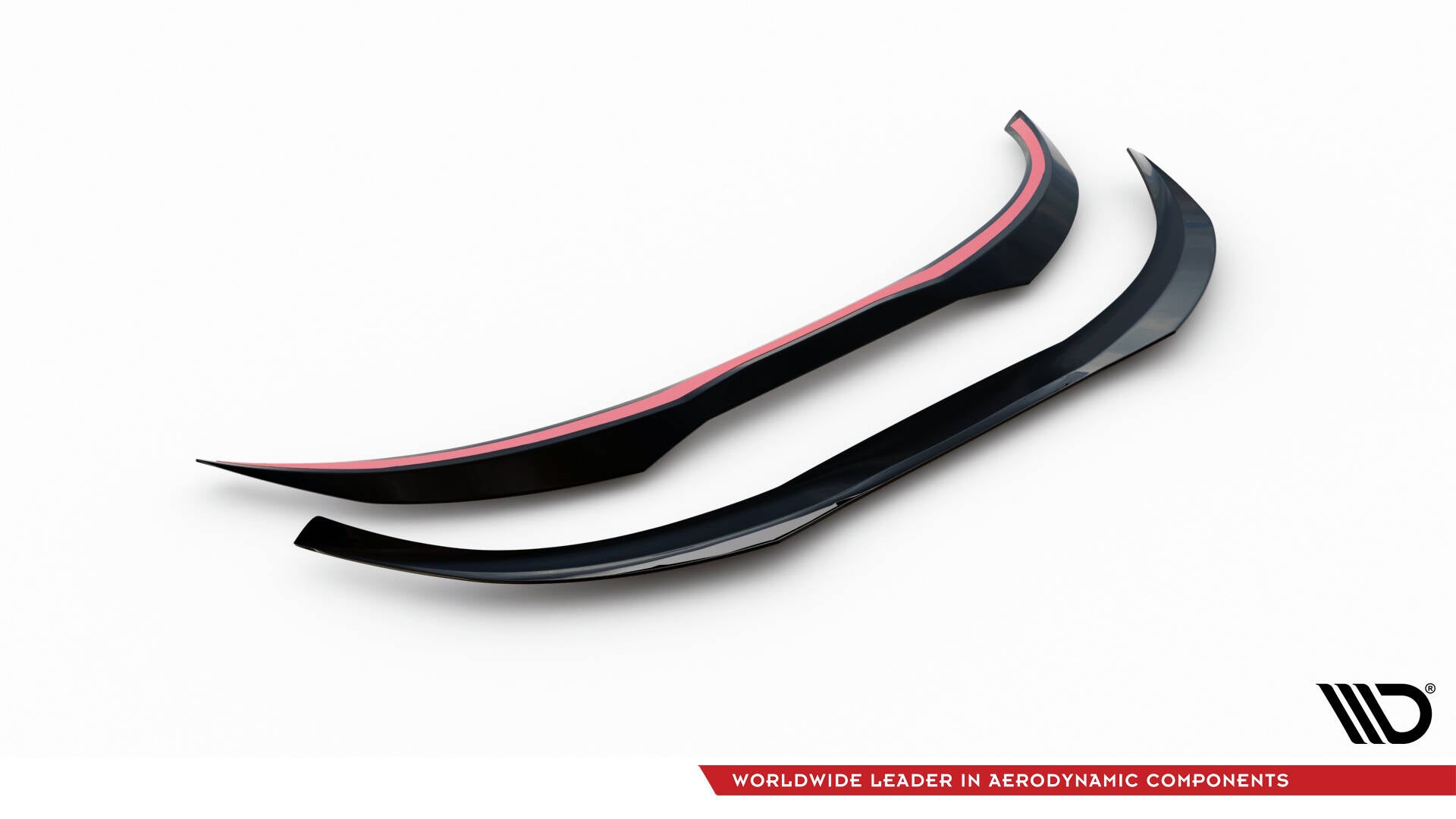 Maxton Design Spoiler CAP V.2 passend für Ford Focus Kombi ST-Line / ST-Line X / ST Mk4 schwarz Hochglanz