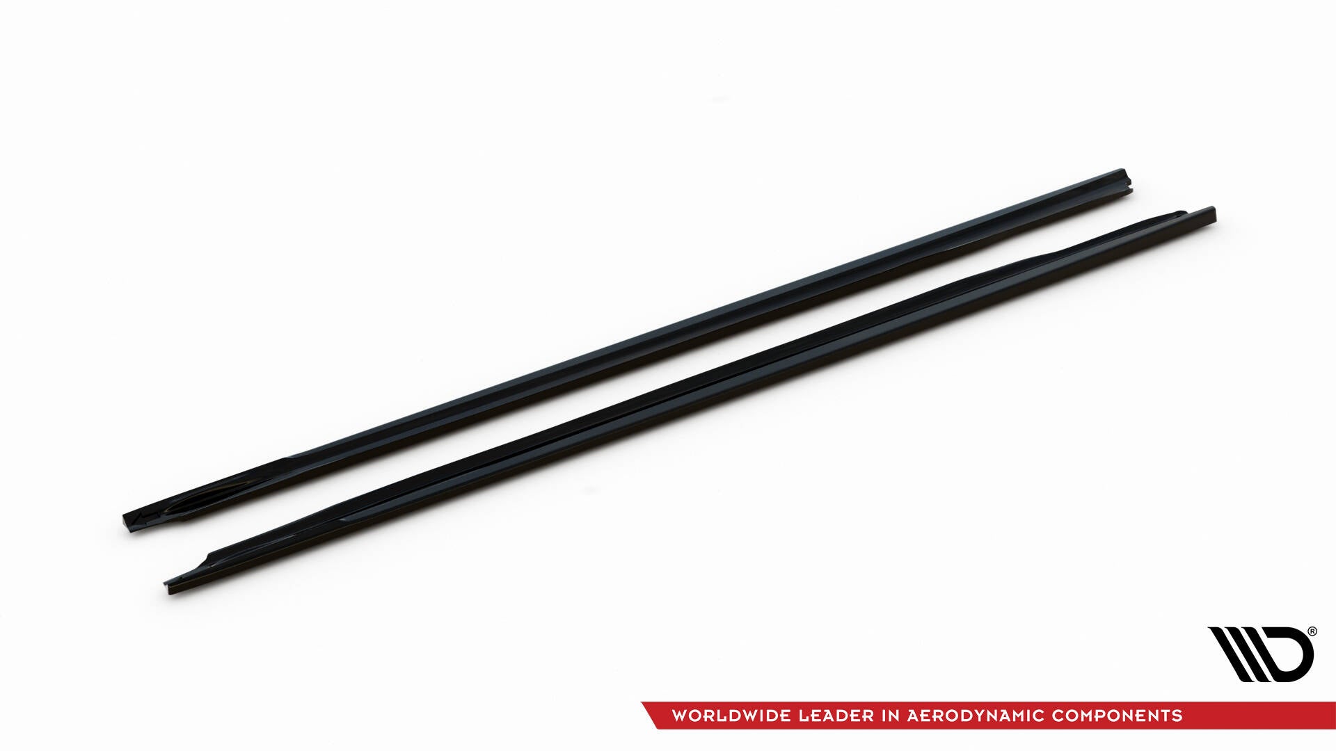 Maxton Design Street+ Seitenschweller Leisten passend für BMW 7 G11 schwarz Hochglanz
