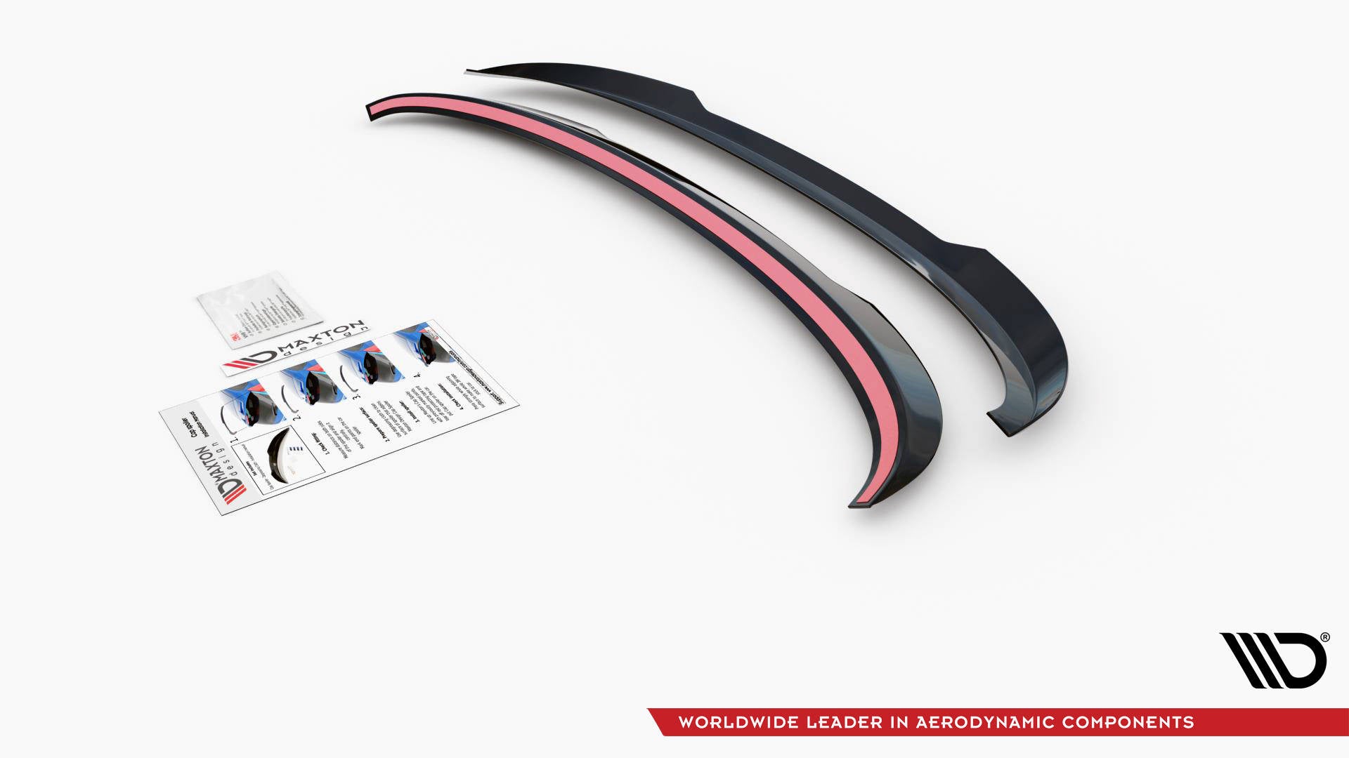 Maxton Design Spoiler CAP passend für Ford C-Max Mk2 schwarz Hochglanz
