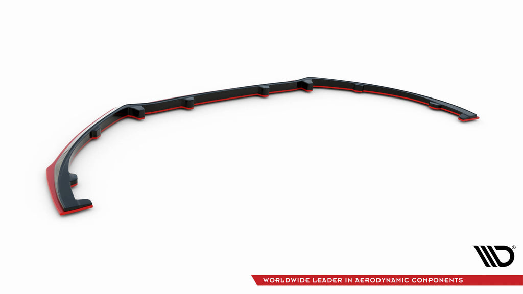 Maxton Design Street+ Spoilerlippe Front Ansatz V.3 passend für Renault Megane RS Mk4