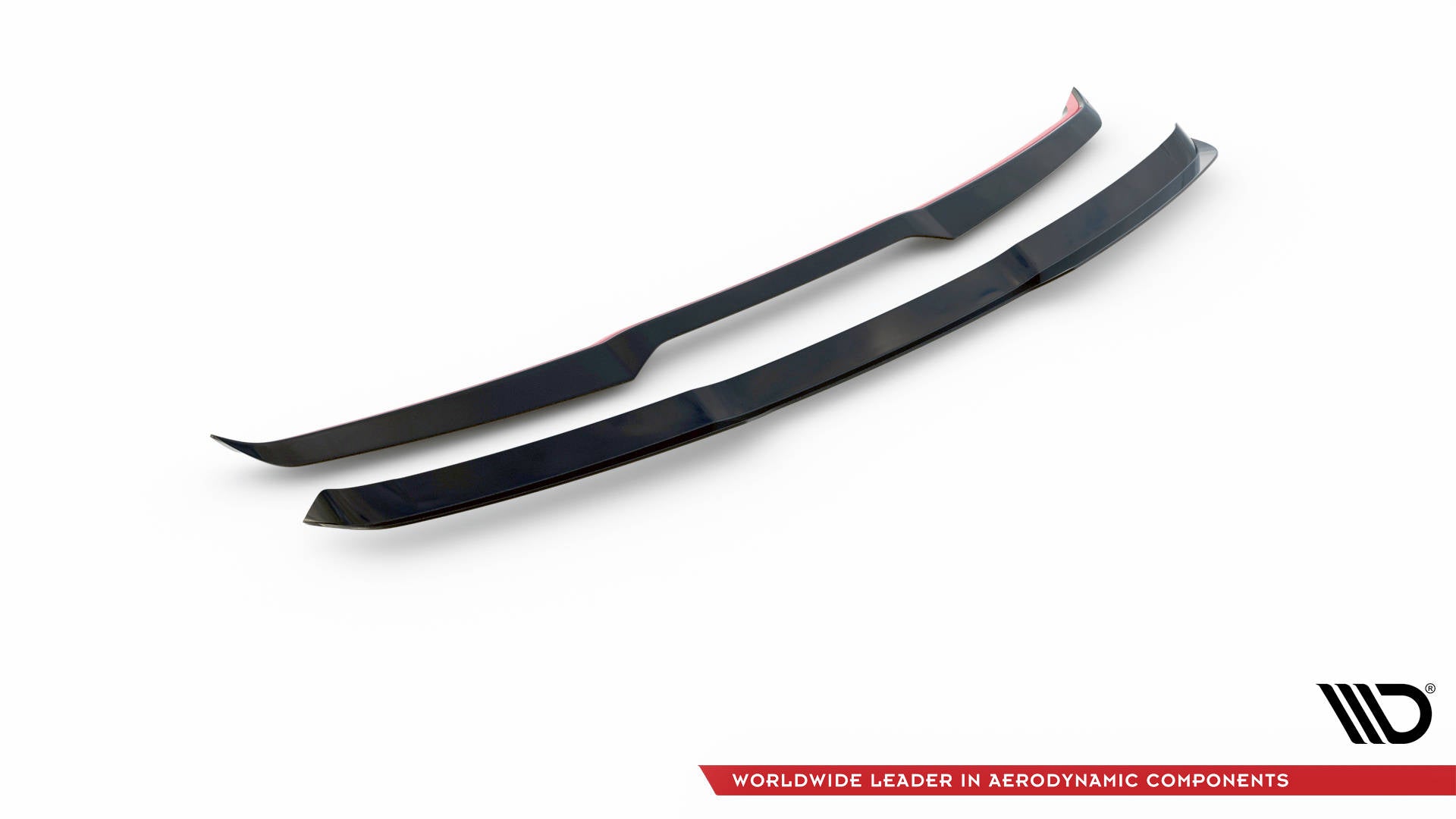Maxton Design Spoiler CAP passend für Mercedes-Benz B W246 Facelift schwarz Hochglanz