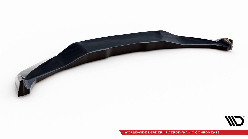 Maxton Design Street+ Spoilerlippe Front Ansatz V.3 passend für BMW X5 M-Paket F15 schwarz Hochglanz