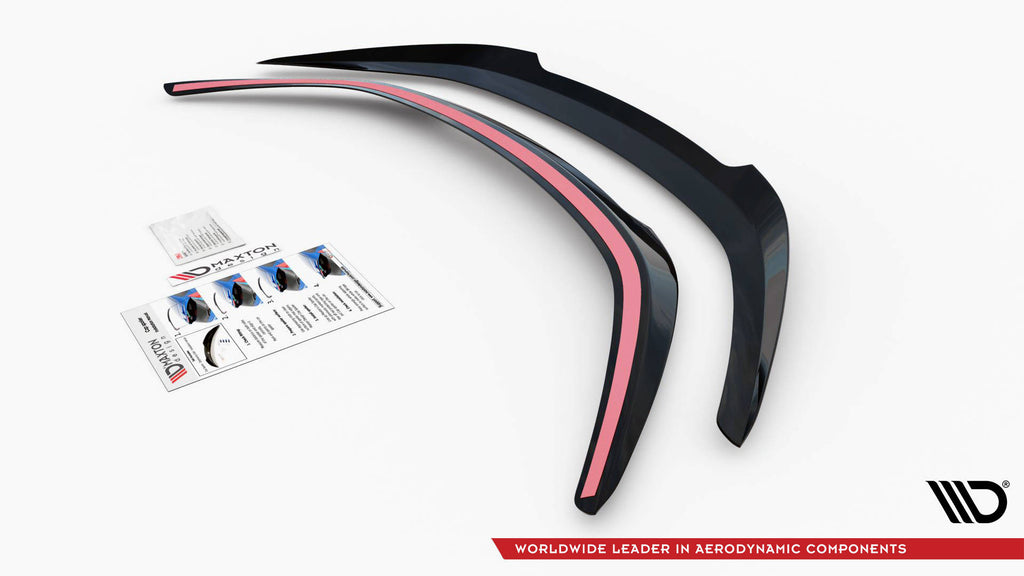 Maxton Design Spoiler CAP passend für BMW Z4 M-Paket / M40i G29 schwarz Hochglanz