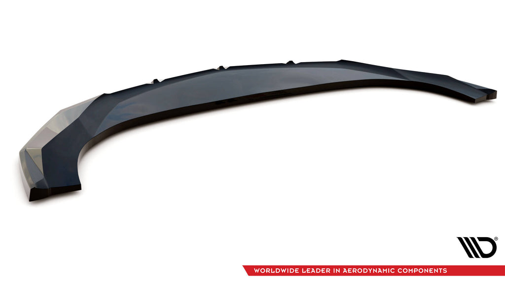 Maxton Design Street+ Spoilerlippe Front Ansatz V.2 passend für Lamborghini Urus Mk1 schwarz Hochglanz