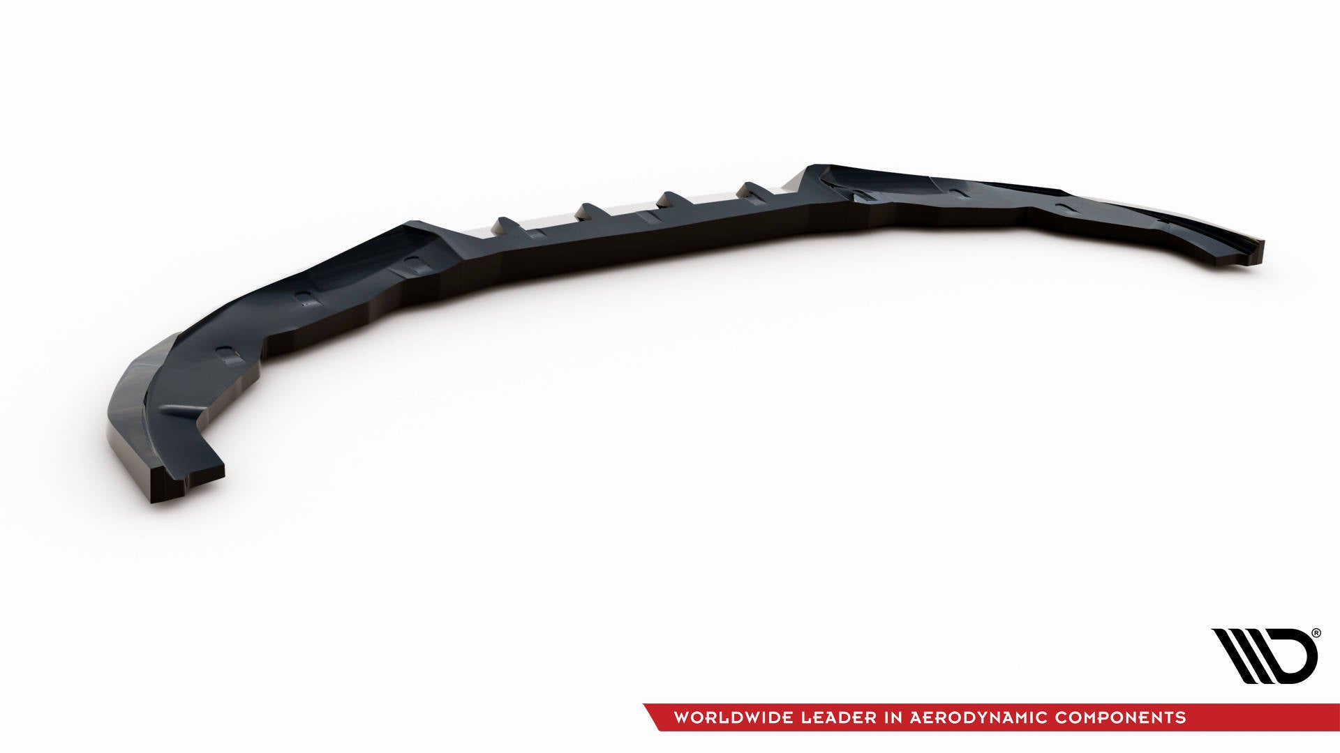 Maxton Design Street+ Spoilerlippe Front Ansatz V.2 passend für BMW 2 Coupe M-Paket / M240i G42 schwarz Hochglanz