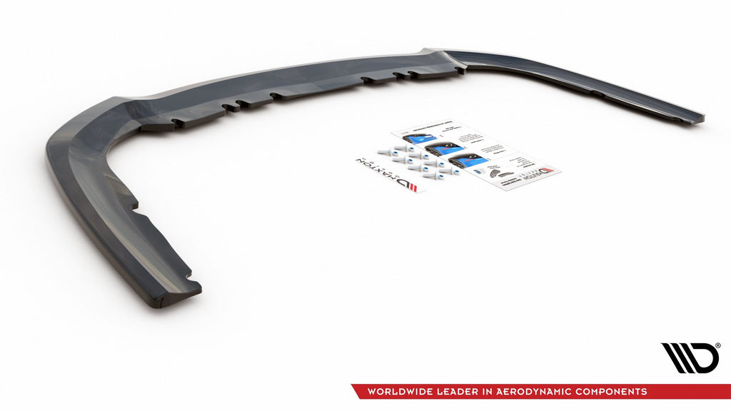 Maxton Design Heckansatz Ford Mondeo Kombi Platinium Mk5 Facelift schwarz Hochglanz für Ford Mondeo Standard