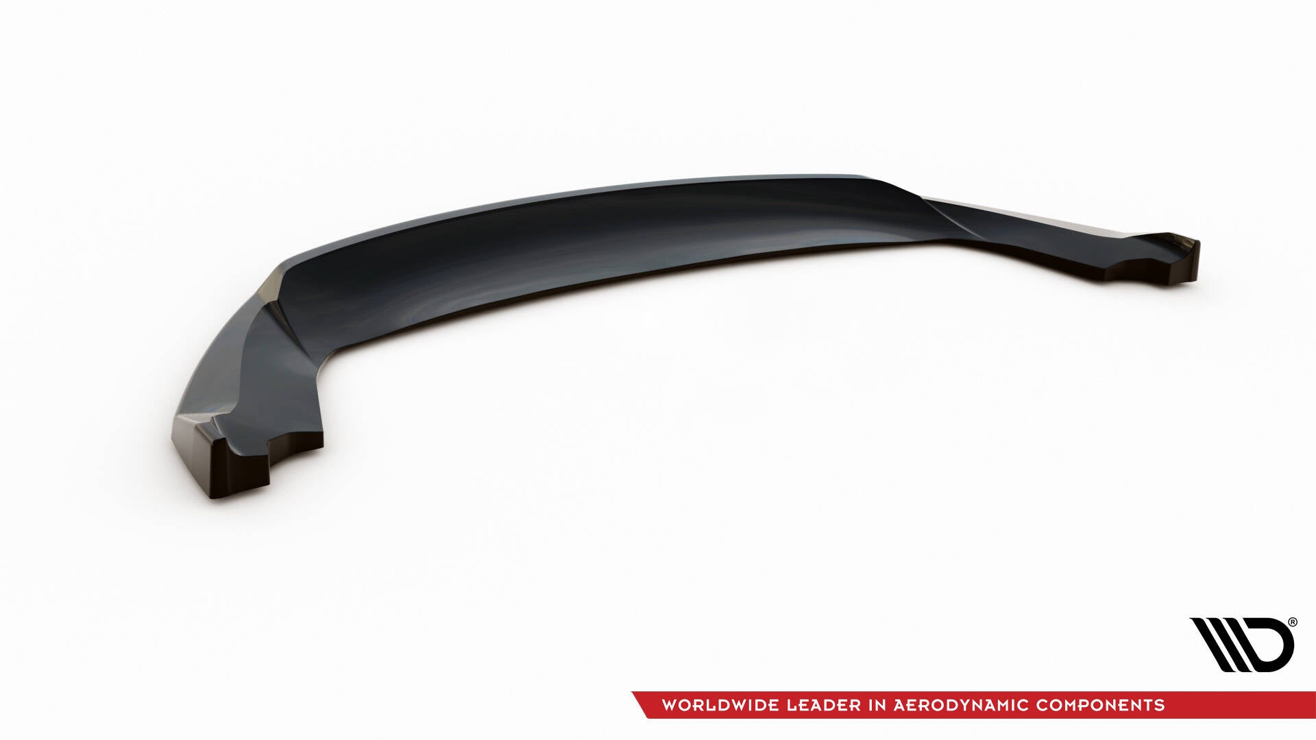 Maxton Design Street+ Spoilerlippe Front Ansatz V.1 passend für Seat Ibiza FR SC Mk4 Facelift schwarz Hochglanz