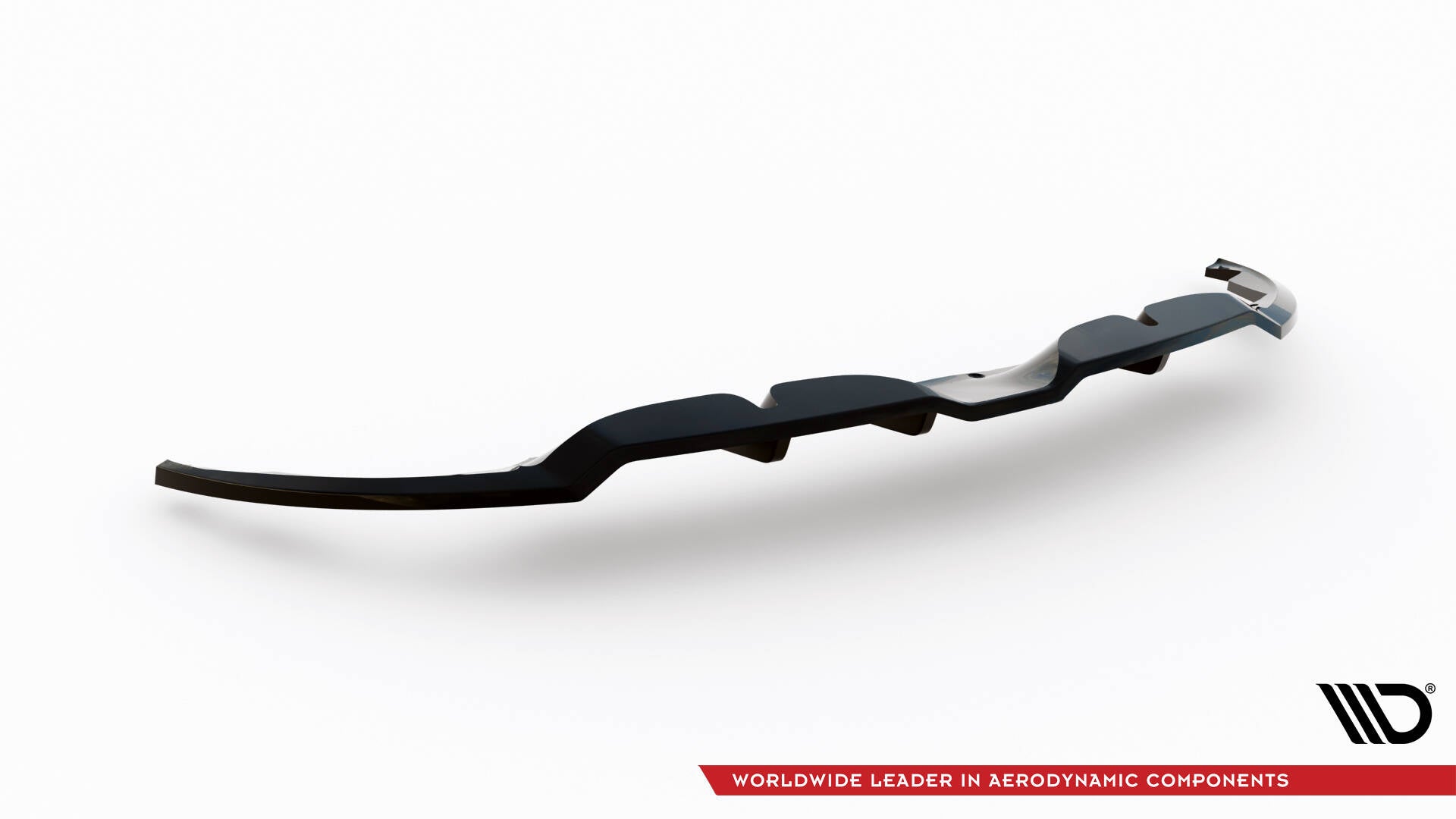 Maxton Design Street+ Mittlerer Diffusor RACE passend für Renault Megane RS Mk3 schwarz Hochglanz
