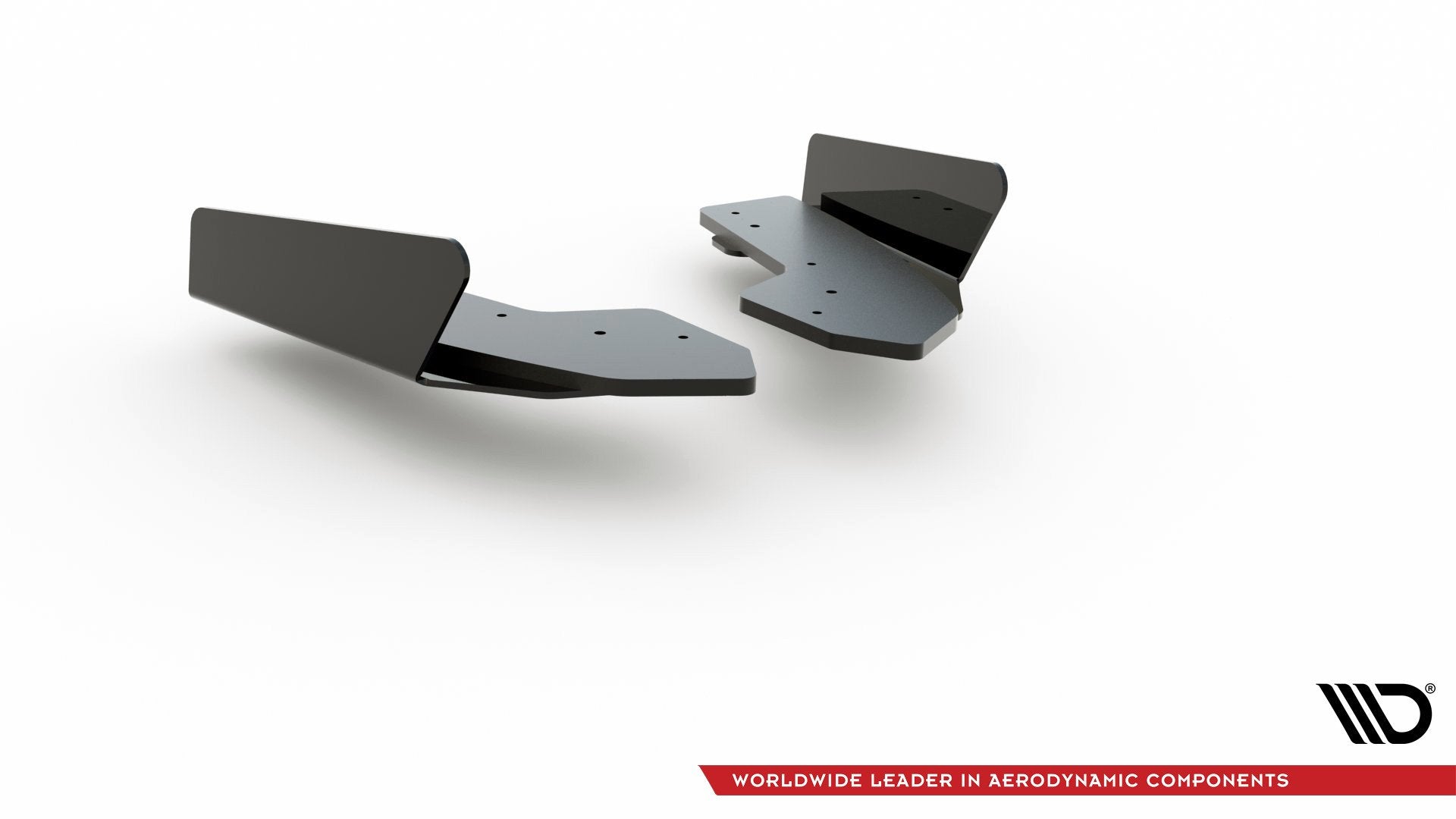 Maxton Design Street Pro Heck Ansatz Flaps Diffusor + Flaps passend für Audi RS3 8V Sportback schwarz Hochglanz