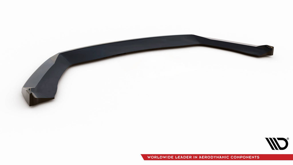 Maxton Design Street+ Spoilerlippe Front Ansatz V.7 passend für Seat Leon Cupra / FR Mk3 FL schwarz Hochglanz