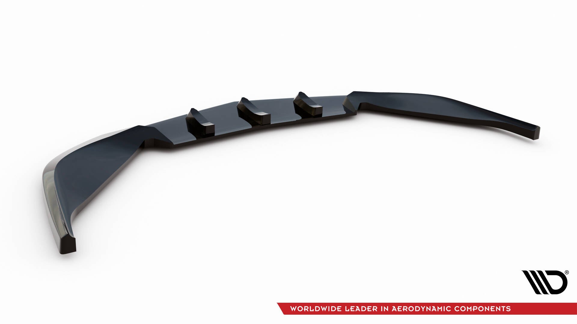 Maxton Design Street+ Spoilerlippe Front Ansatz passend für Chevrolet Corvette C5 schwarz Hochglanz