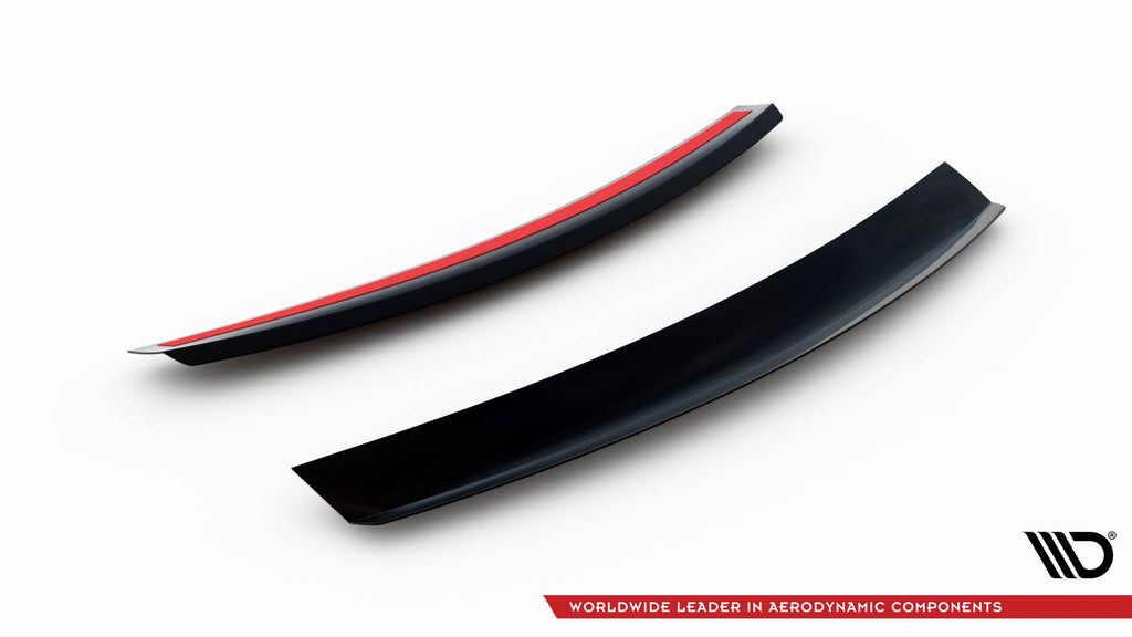 Maxton Design Spoiler CAP passend für Mercedes-AMG GT / GT S C190 Facelift schwarz Hochglanz