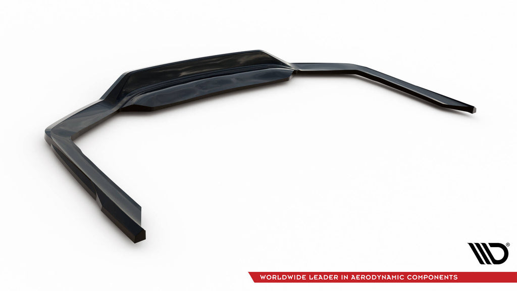 Maxton Design Street+ Mittlerer Diffusor RACE V.2 passend für BMW 7 M-Paket G11 / G12 Facelift schwarz Hochglanz