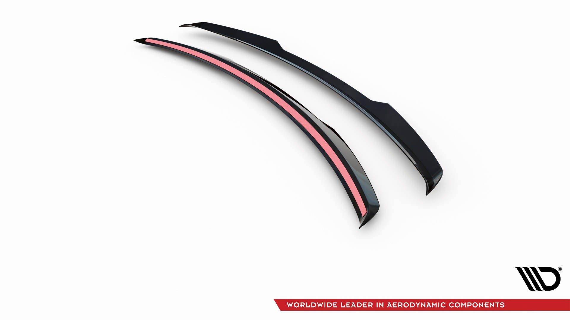 Maxton Design Spoiler CAP passend für Land Rover Range Rover Sport SVR Mk2 Facelift schwarz Hochglanz