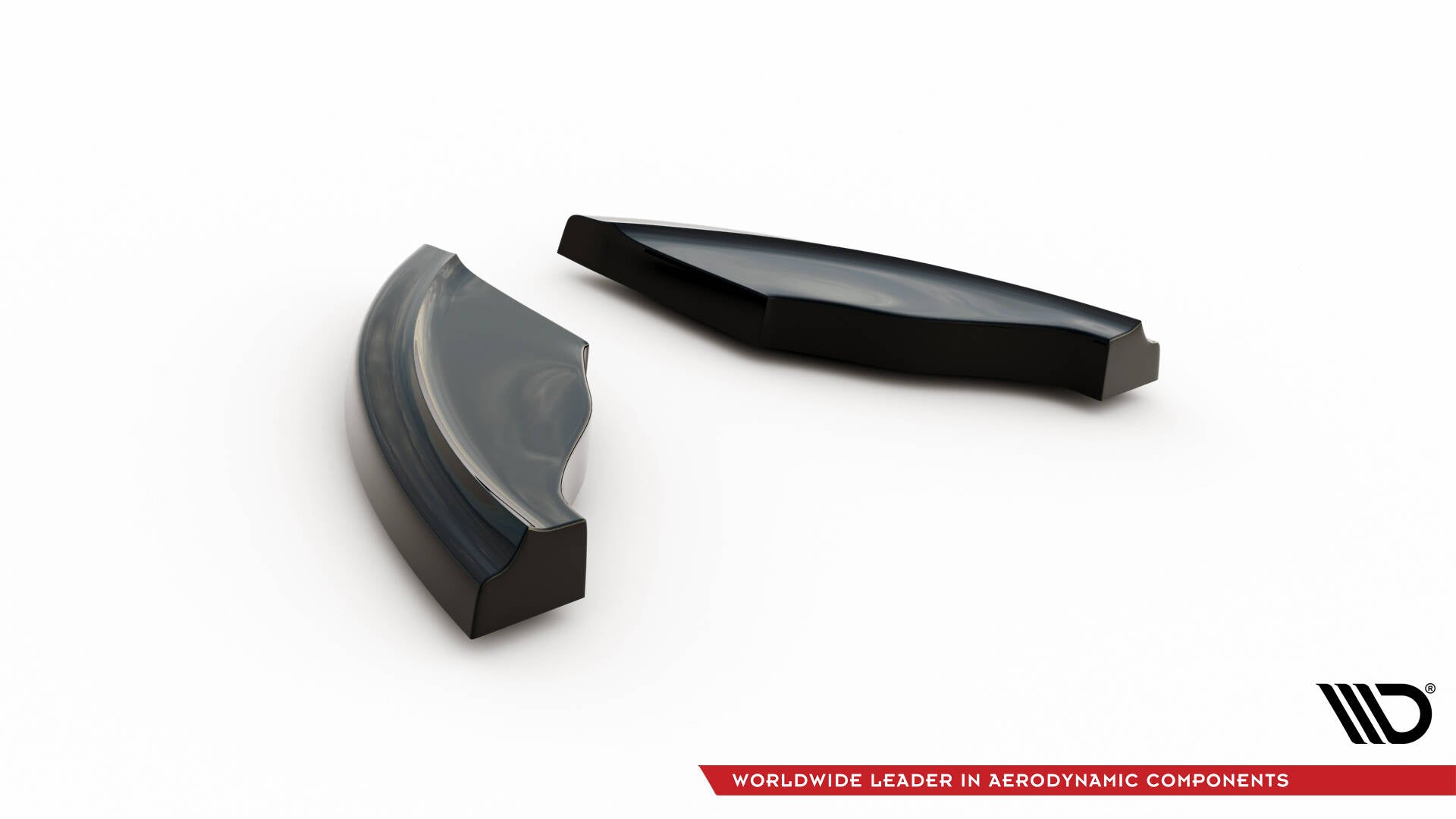Maxton Design Heck Ansatz Flaps Diffusor passend für VW GOLF 6 GTI 35TH schwarz Hochglanz