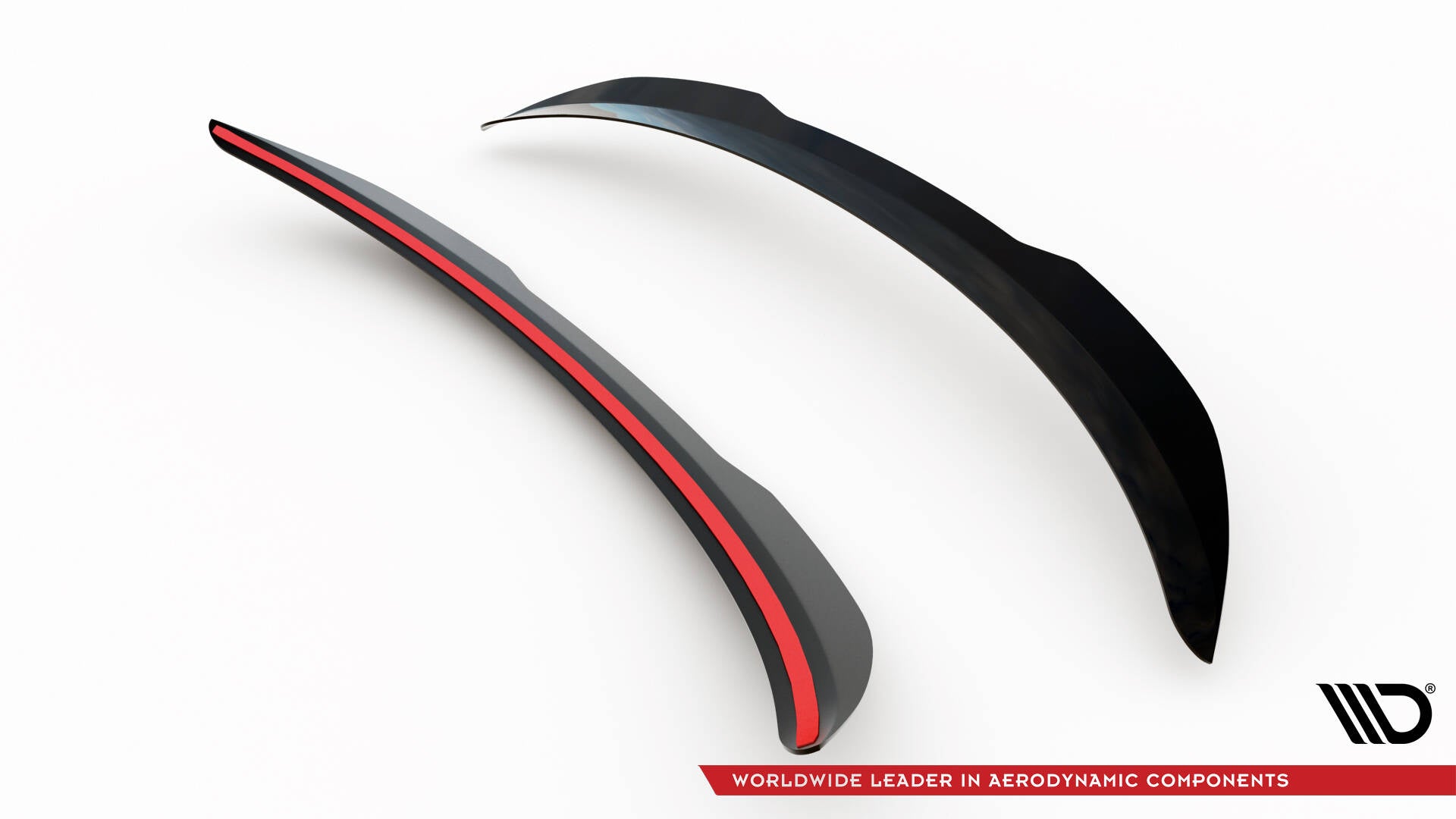 Maxton Design Spoiler CAP passend für Renault Megane RS Trophy / RS Cup Mk3 schwarz Hochglanz