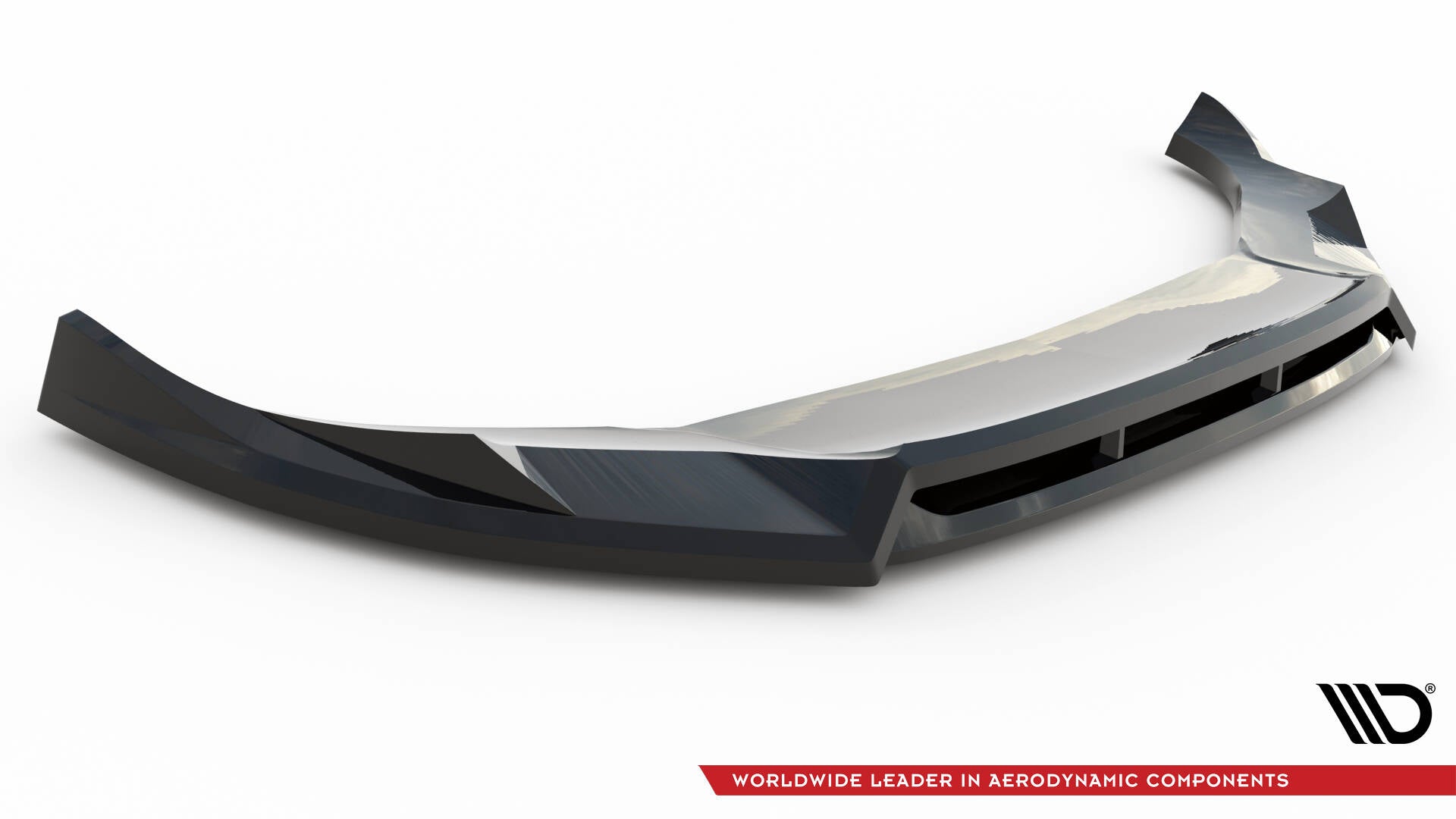 Maxton Design Street+ Spoilerlippe Front Ansatz V.4 passend für Cupra Formentor Mk1 schwarz Hochglanz