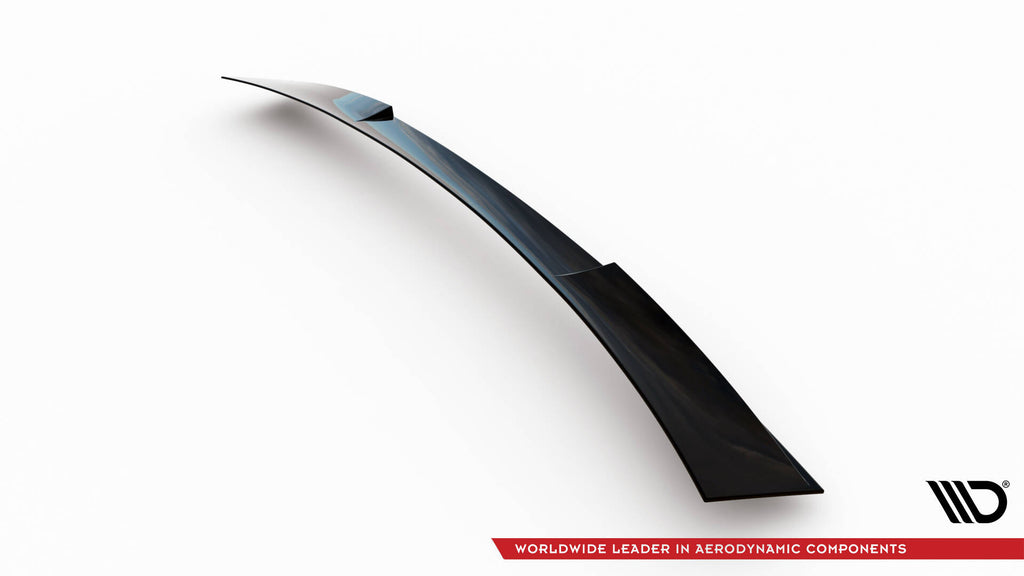 Maxton Design Heckscheiben Spoiler passend für BMW M5 Limousine G90 schwarz Hochglanz