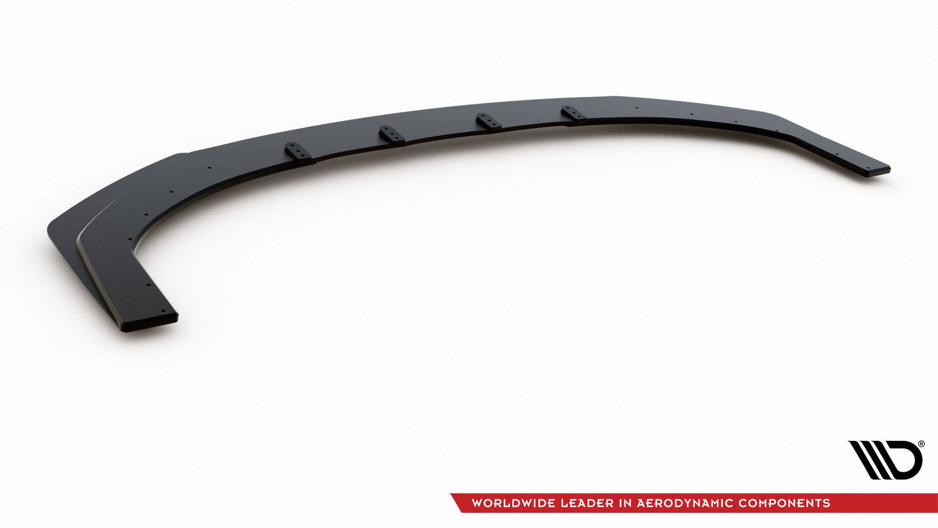 Maxton Design Street Pro Street+ Spoilerlippe Front Ansatz passend für + Flaps passend für Hyundai I30 N Mk3 Hatchback / Fastback schwarz Hochglanz
