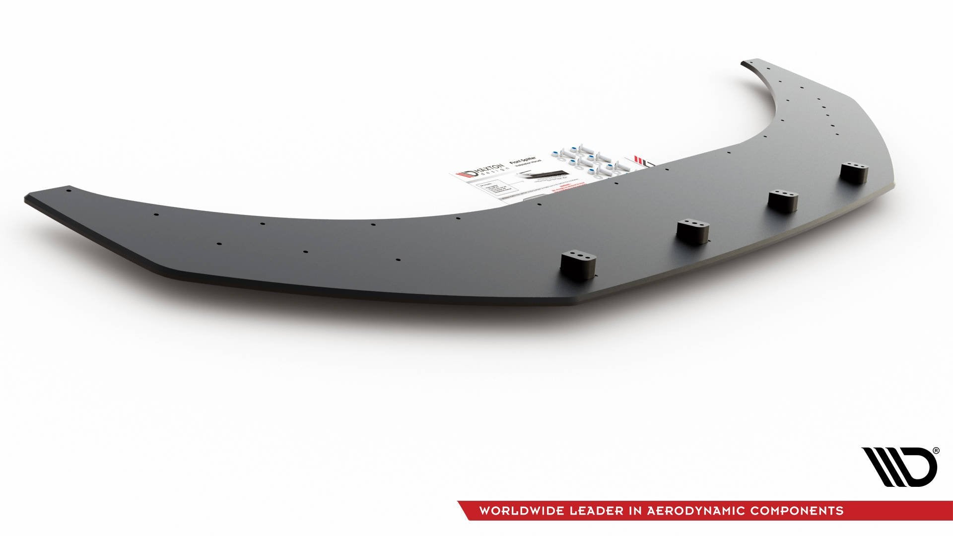 Maxton Design Street Pro Street+ Spoilerlippe Front Ansatz passend für VW Arteon R-Line Limousine / Shooting Brake Mk1