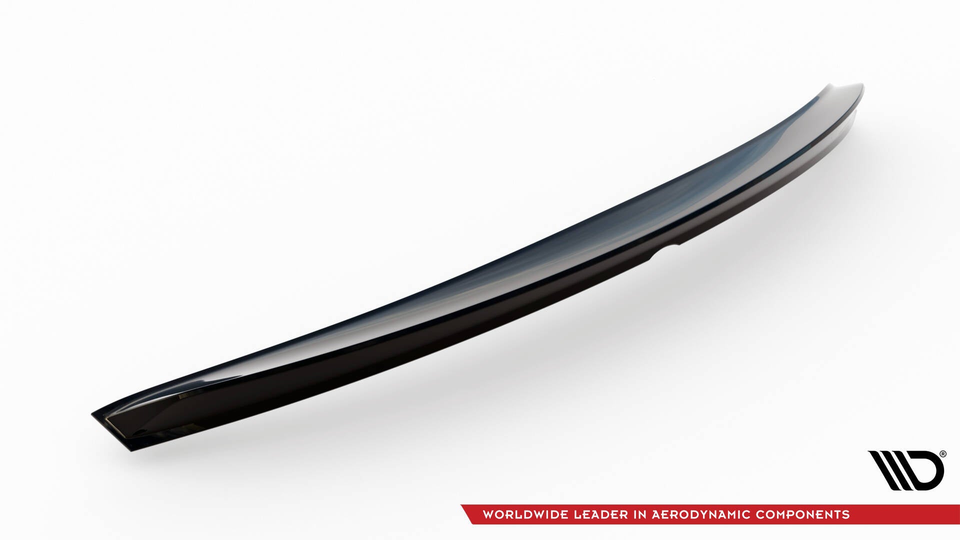 Maxton Design Spoiler CAP 3D passend für Mercedes-Benz CLA C117 Facelift schwarz Hochglanz