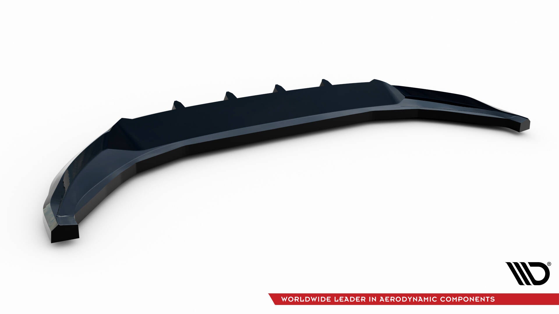 Maxton Design Street+ Spoilerlippe Front Ansatz V.2 passend für Seat Tarraco FR Mk1 schwarz Hochglanz