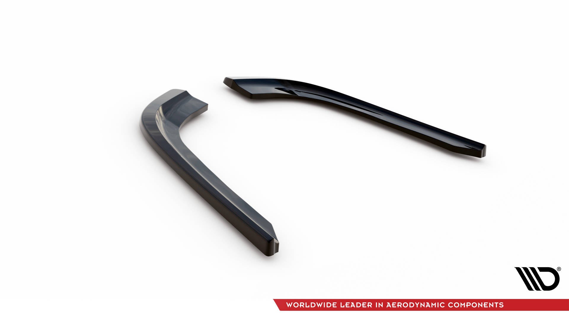 Maxton Design Heck Ansatz Flaps Diffusor passend für BMW 3er GT F34 schwarz Hochglanz