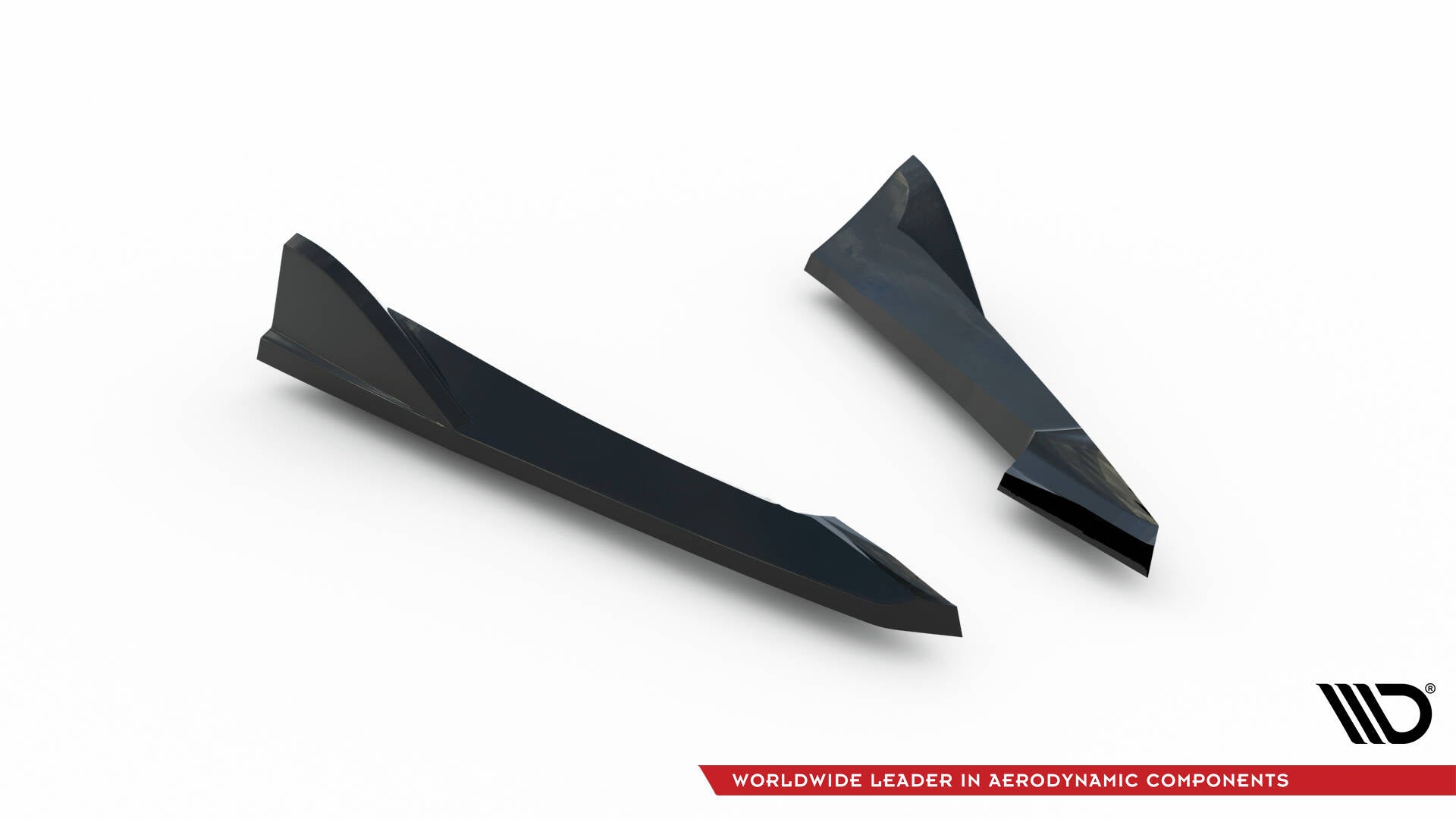 Maxton Design Heck Ansatz Flaps Diffusor V.2 passend für Audi S4 / A4 S-Line Limousine B8 schwarz Hochglanz