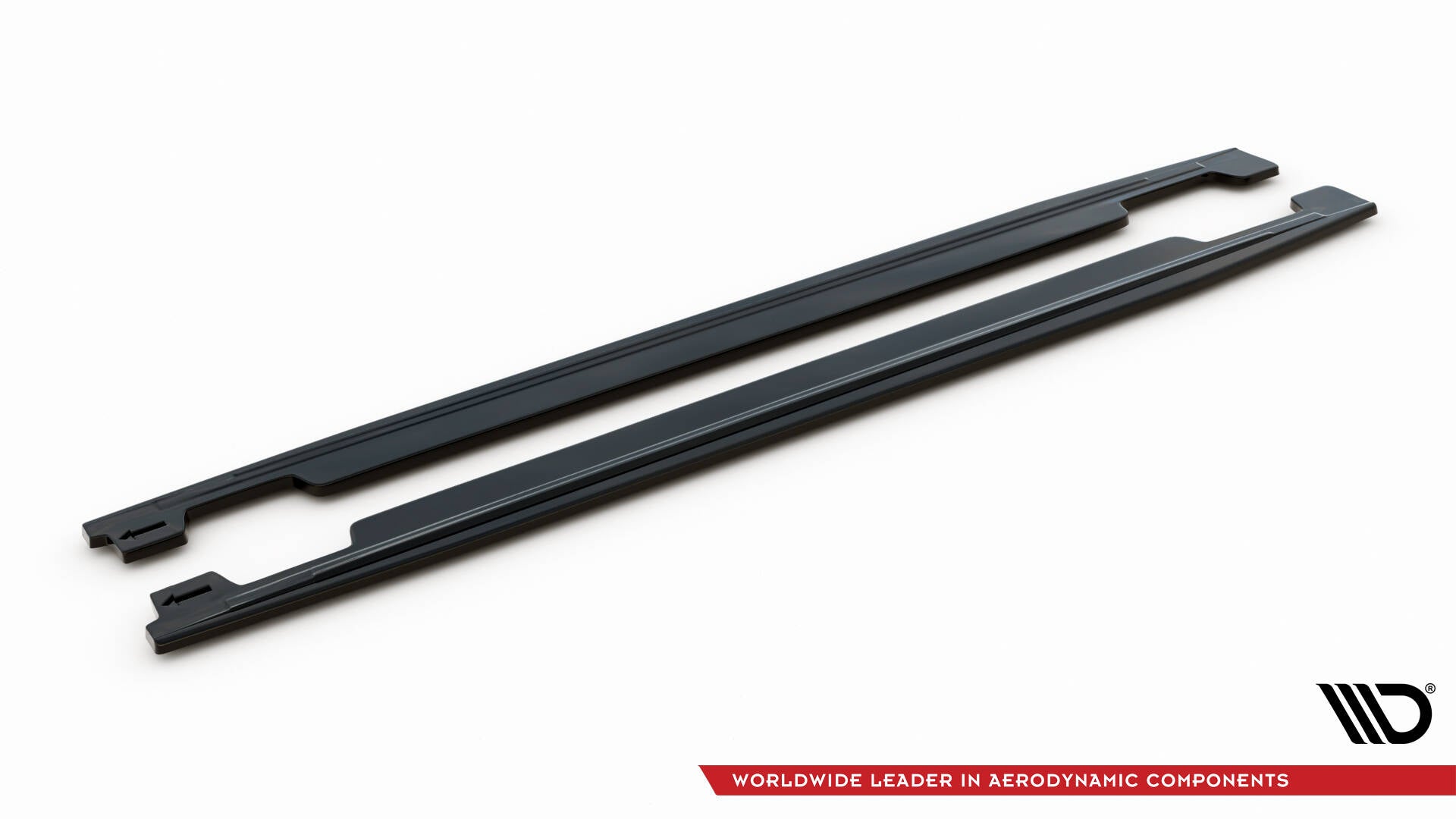 Maxton Design Street+ Seitenschweller Leisten passend für Kia Ceed GT / GT-Line Mk3 / Proceed Mk1 schwarz Hochglanz