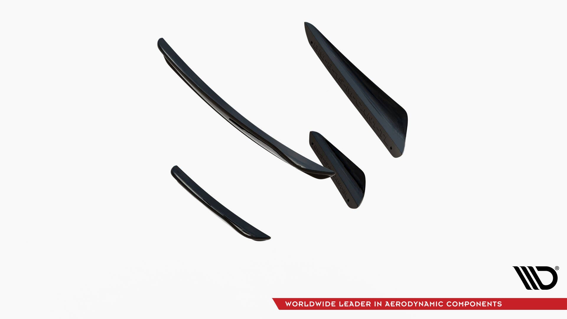 Maxton Design Stoßstangen Flaps Wings vorne Canards passend für BMW M8 Gran Coupe F93 / Coupe F92