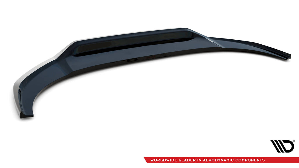 Maxton Design Street+ Spoilerlippe Front Ansatz V.3 passend für Audi RSQ8 Mk1 schwarz Hochglanz