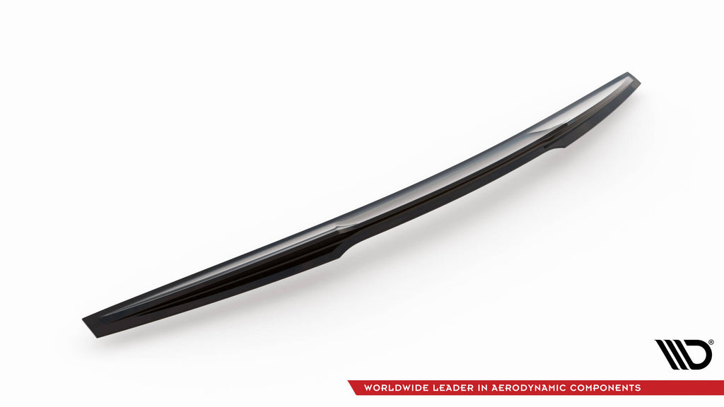 Maxton Design Spoiler CAP 3D passend für Mercedes-AMG GT 43 / 63 / 55 / 63 S E Performance C192 schwarz Hochglanz