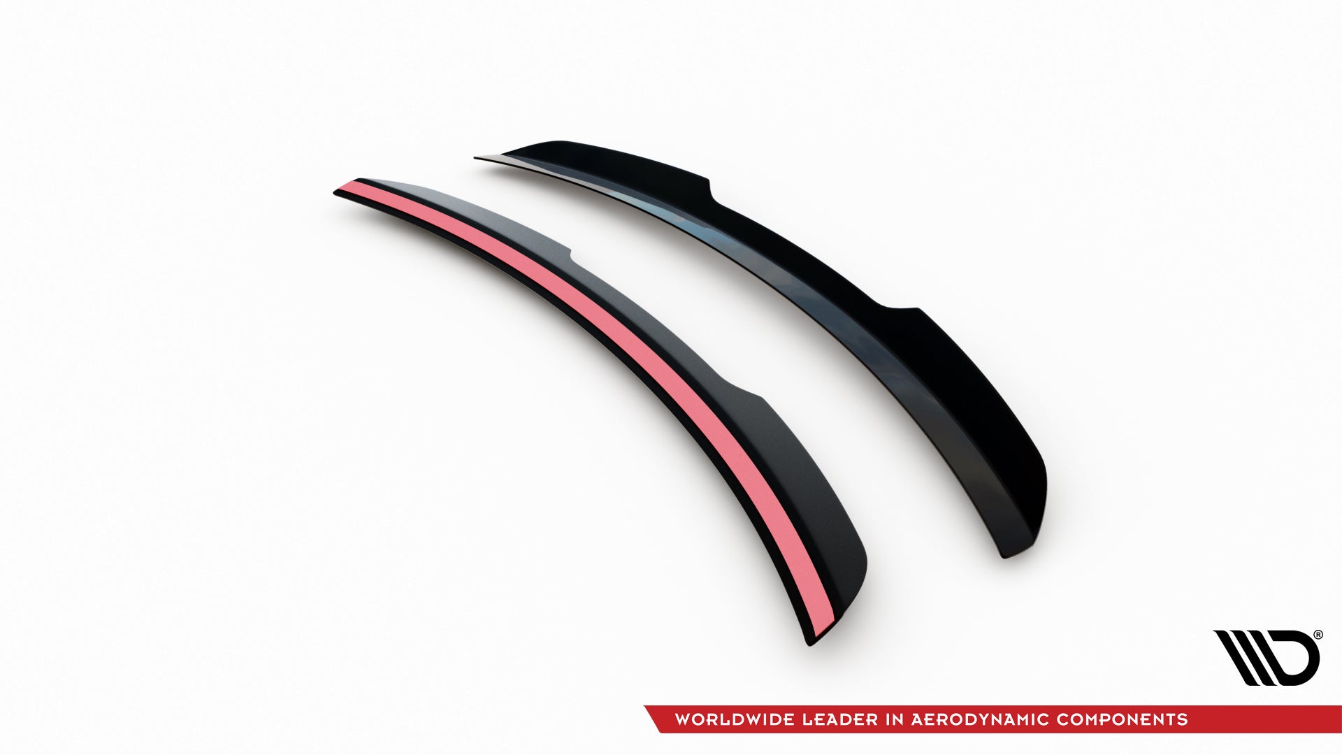 Maxton Design Höher Spoiler CAP passend für Audi Q8 S-line / SQ8 Mk1 Facelift schwarz Hochglanz