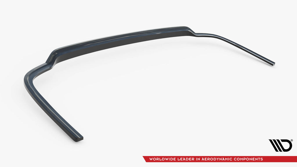 Maxton Design Street+ Mittlerer Diffusor RACE passend für VW Caddy Maxi Mk5 schwarz Hochglanz