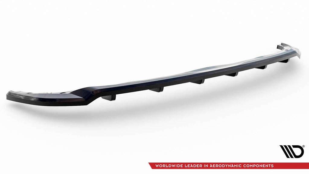 Maxton Design Street+ Mittlerer Diffusor RACE passend für Opel Corsa - e F ( Mk6) schwarz Hochglanz