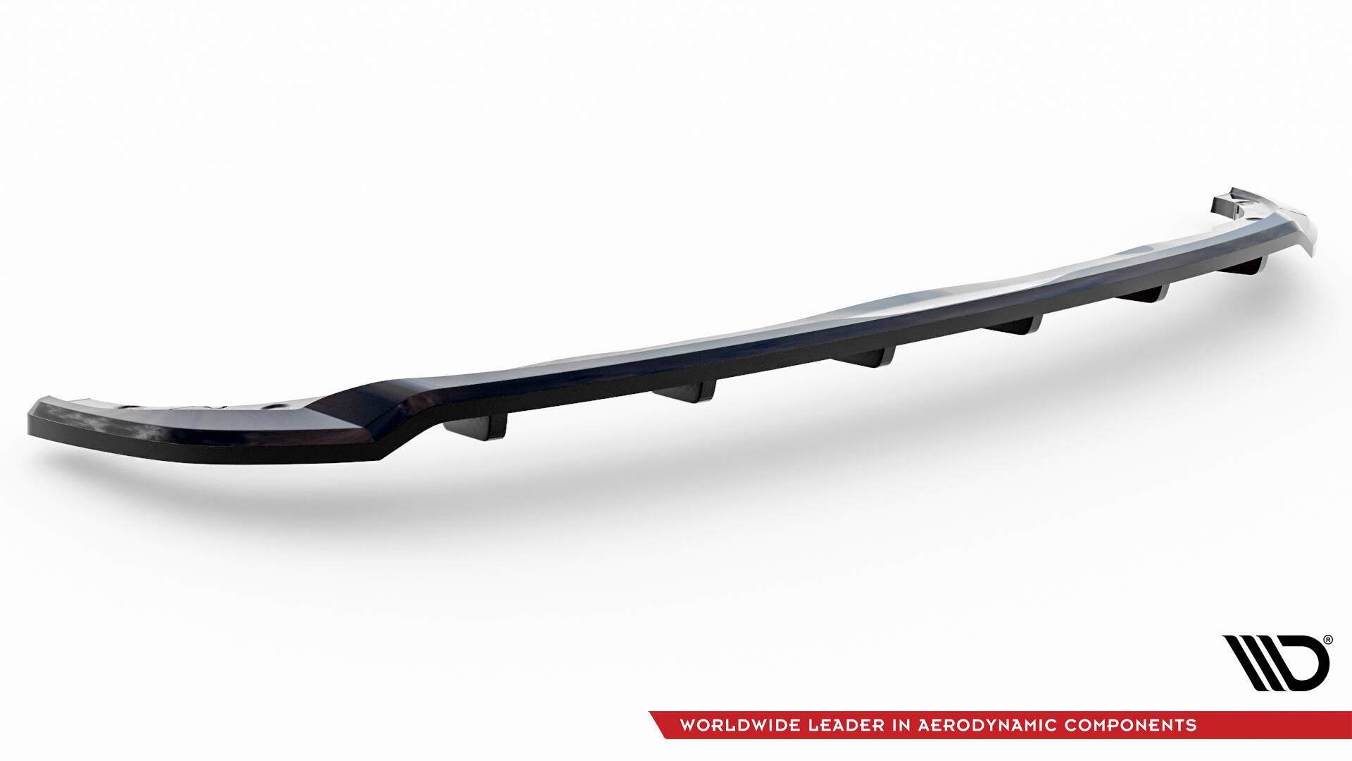 Maxton Design Street+ Mittlerer Diffusor RACE passend für Opel Corsa - e F ( Mk6) schwarz Hochglanz