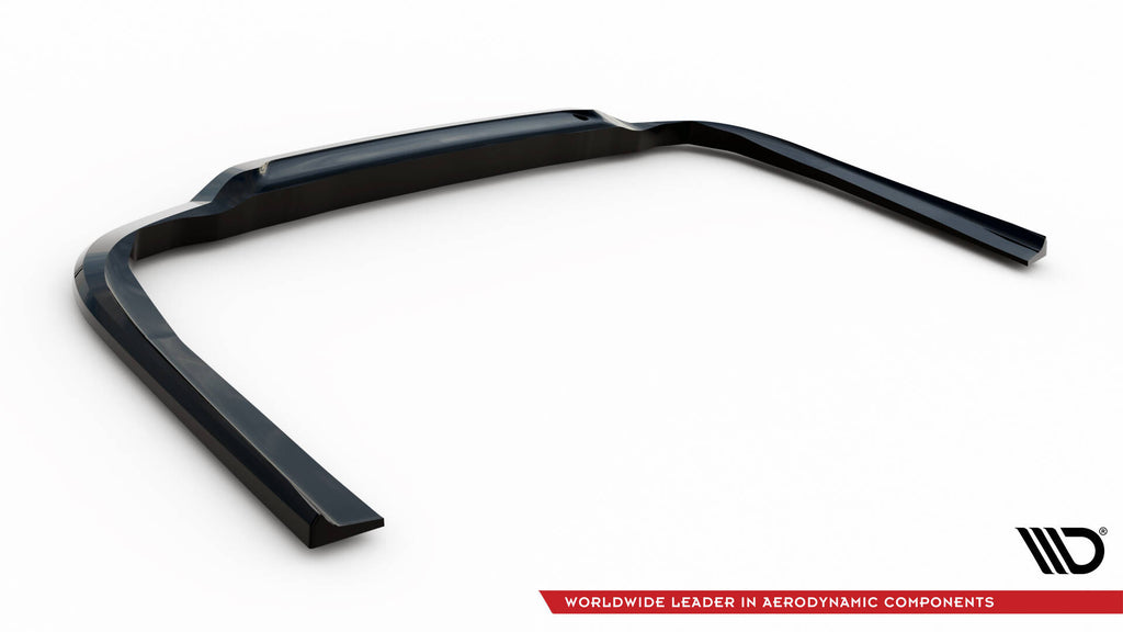 Maxton Design Street+ Mittlerer Diffusor RACE passend für Mercedes-Benz S AMG-Line W222 Facelift schwarz Hochglanz