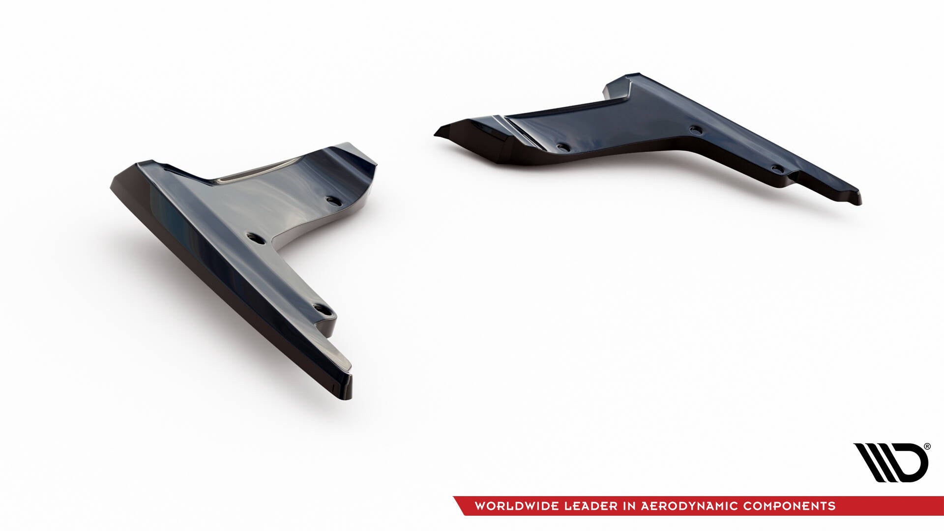 Maxton Design Heck Ansatz Flaps Diffusor passend für Nissan GTR R35 Facelift schwarz Hochglanz