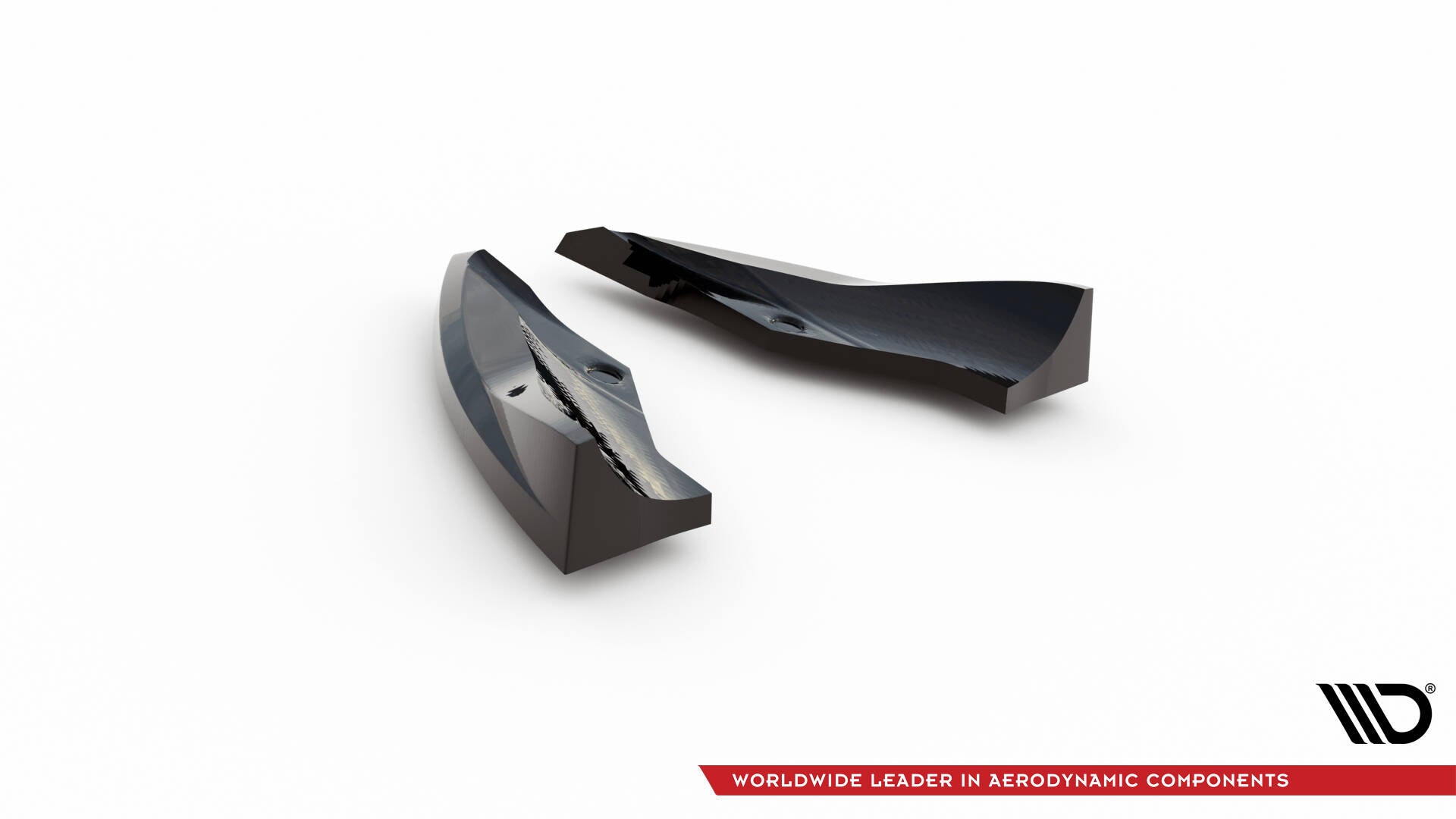 Maxton Design Heck Ansatz Flaps Diffusor V.3 passend für Cupra Formentor VZ Mk1 / Mk1 Facelift schwarz Hochglanz
