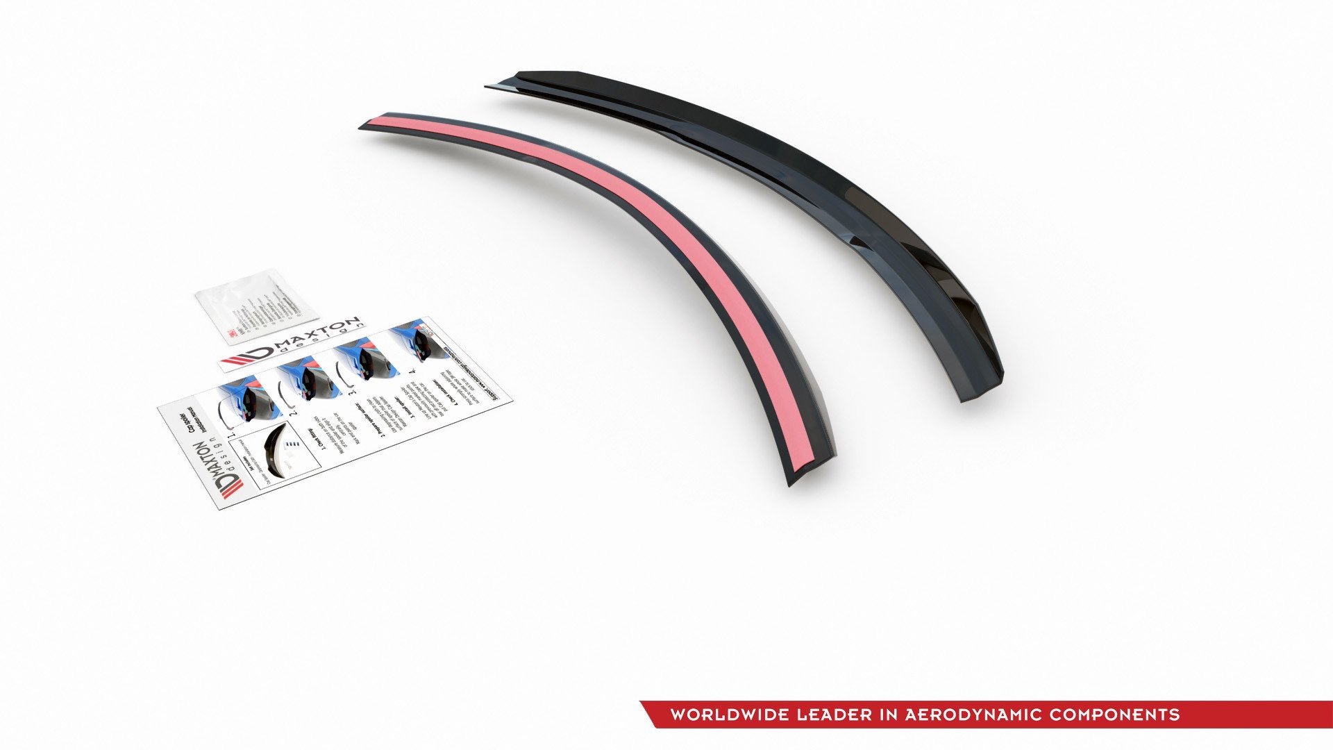 Maxton Design Spoiler CAP passend für Mercedes A35 AMG Hatchback W177 schwarz Hochglanz