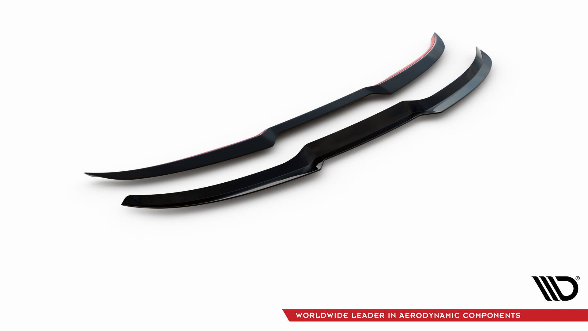 Maxton Design Spoiler CAP passend für Maserati Levante Mk1 schwarz Hochglanz