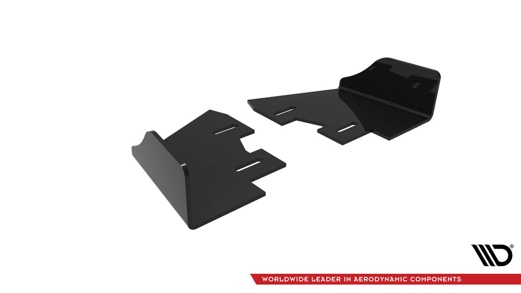 Maxton Design Hintere Seiten Flaps passend für Hyundai Veloster N Mk2 schwarz Hochglanz