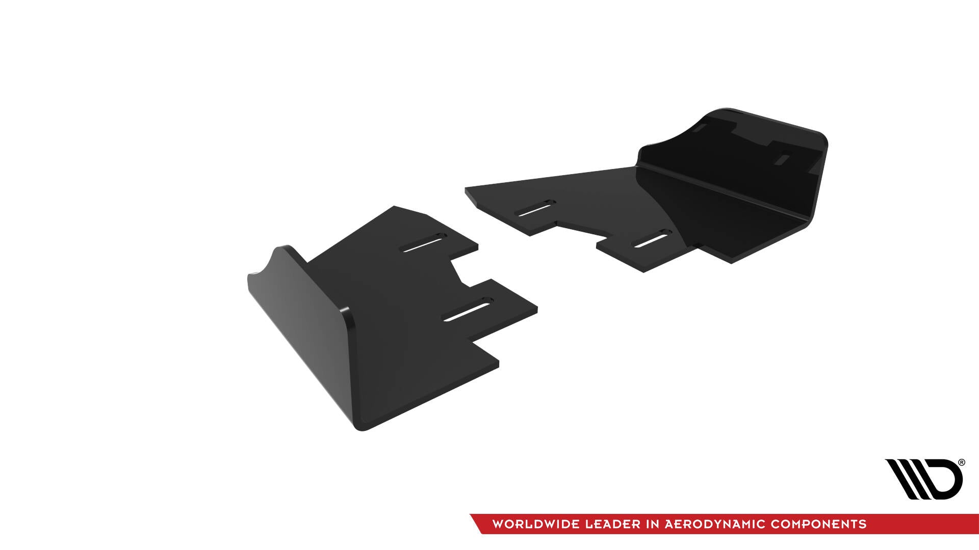 Maxton Design Hintere Seiten Flaps passend für Hyundai Veloster N Mk2 schwarz Hochglanz
