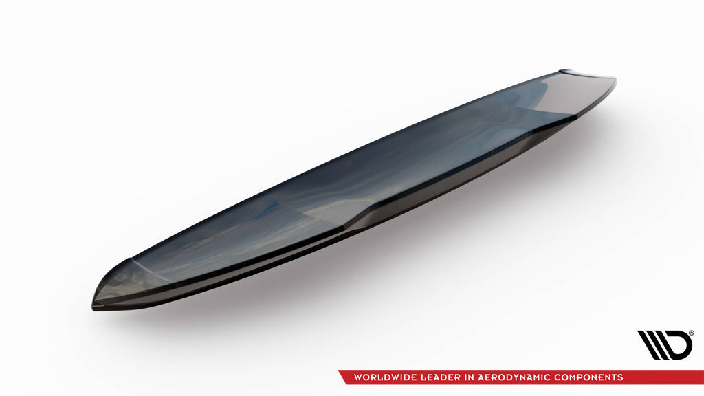 Maxton Design Spoiler CAP 3D passend für Mercedes-AMG A35 / AMG-Line Hatchback W177 schwarz Hochglanz