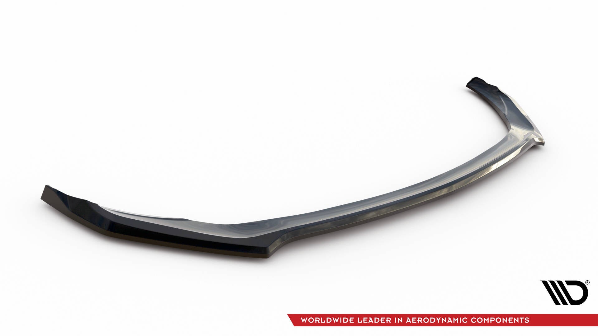 Maxton Design Street+ Spoilerlippe Front Ansatz V.1 passend für Mercedes-AMG C43 Coupe / Cabrio / Limousine / Kombi C205 / A205 / W205 / S205 Facelift schwarz Hochglanz
